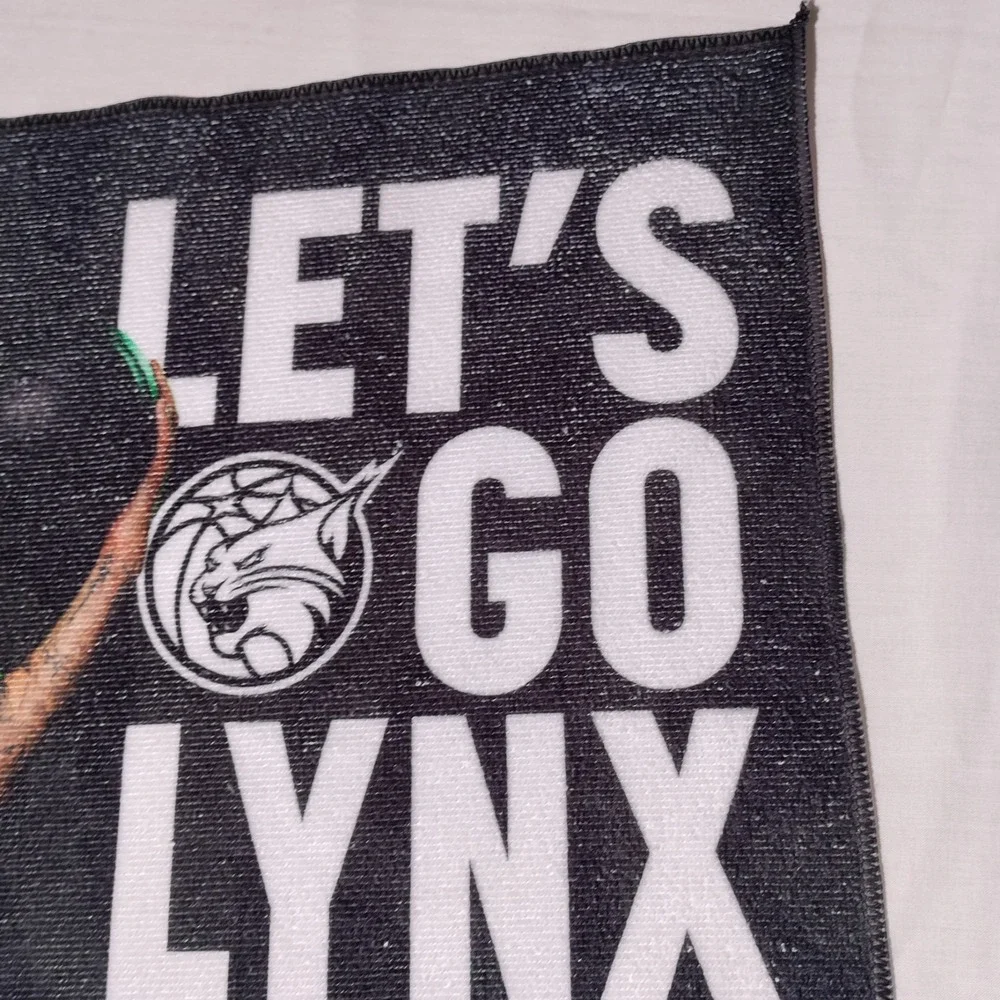 WNBA MINNESOTA LYNX Women's BASKETBALL Sweat Towel (1) 17.5